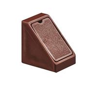 Corner Connecting Shelving Blocks Shelf Support Bracket Plastic Plinth Fixing Dark Brown x40