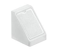 Corner Connecting Shelving Blocks Shelf Support Bracket Plastic Plinth Fixing White x200