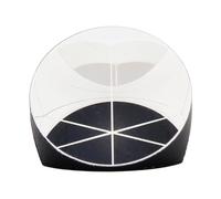Corner Cube Prism,Trihedral Retroreflector Corner Cube Prism Optical Glass Coated Polished High Accuracy 25.4mm Trihedral Retroreflector for Opticaal Measuring