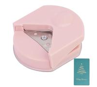 Corner Cutter, Cutter Rounding Punches for Paper Crafts, Portable Corner Rounder for D-IY Project Postcard Card Photo Making, Professional Paper Round Corner Multifunctional(Morandiss powder)