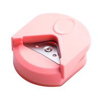 Corner Cutter Tool,Corner Rounder Pun/ch,Cutter Rounding Pun/ches for Paper Crafts,Paper Pun/ches for Crafts,Card Making,for DIY Handmade,Cards,Arts and Fun Projects,Durable,Easy to Carry(Pink)