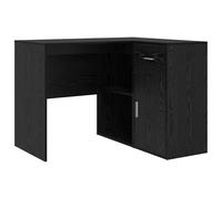 Corner Desk with Drawer Office Home Workspace Table Study Compact vidaXL