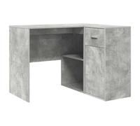 Corner Desk with Drawer Office Home Workspace Table Study Compact vidaXL