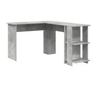 Corner Desk with Shelf with Storage Engineered Wood Home Office Modern vidaXL