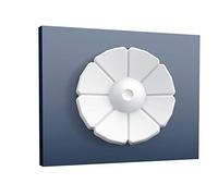 Corner Element Moulding Ceiling Rose Rosette Flower Stucco Decoration Orac Decor P20 LUXXUS 6.5 cm Diameter
