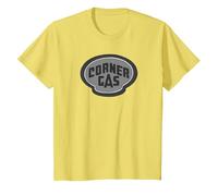 Corner Gas Greyscale T-Shirt, Youth, Lemon Yellow, Medium