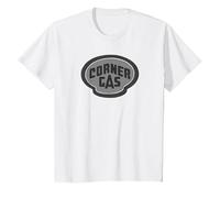 Corner Gas Greyscale T-Shirt, Youth, White, Medium