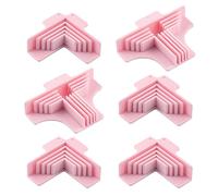 Corner Guide for Craft, 6-Piece 90 Degree Alignment Clip Set, Precision Cartonnage Corner Holder Tool, Divider Fixing Clamp, Positioning Aid for Bookbinding Paper Cardboard Chipboard Model Making