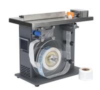 Corner Label Applicator, Semi-Automatic Labeling Machine with Digital Touch Screen, ±0.5mm Accuracy, 15-30 Labels/Min for Packaging 25-30mm Items