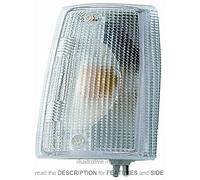 Corner Light Indicator Lamp Fiat Fiorino 1988-1990 Left Side White
