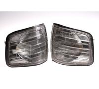 Corner Light Indicator Smoke Gray PAIR Fits MERCEDES W126 C126 1981-1991