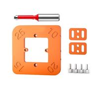 Corner Locator Mold Cutting Tool for Home and Workshop Use Ensuring Perfect Rounded Edges Professional Woodwork Projects Clear Scale Marking