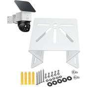 Corner Mount Bracket for Eufy SoloCam S340/ E30/ E42, Stainless Steel Exterior Wall Corner Mounting Bracket for PTZ Camera, 270° Angle Mount Holder for CCTV Surveillance Camera Indoor Outdoor