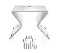 Corner Mount Bracket for Security Cameras - Heavy Duty Metal Outdoor Wall Mount with Adjustable Slots, CCTV Surveillance Camera Holder Adapter Compatible with Eufy, Reolink, Tapo and AOSU PTZ Cameras