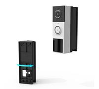 Corner Mount for Tapo TD21 Video Doorbell, 0-45°Adjustable Angle Mount for Tapo D210 Doorbell Camera, Wall Plate Mounting Kit Bracket Stand Accessory Holder for TP-Link Tapo TD21/D210/D235/D225