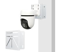 Corner Mount for Tplink Tapo TC40, TC41, C530WS, C520WS, C510W, C500, C501W, TC40GW, C51A, C52A, Metal Camera Wall Mount Holder for Outdoor Indoor House, 270°View on Both Sides of Exterior Wall, White