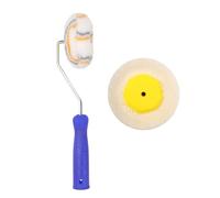 Corner Paint Roller, 3pcs Drywall Corner Edger Paint Roller Tool Kit Contains Frame & Sleeve Edge Corner Painting Tool Brush Pad for Home Office Ultimate Walls Ceiling Corners