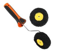 Corner Paint Roller Pumpkin Shape Inner Brush | Replacement For Paint Corner Roller For Owners, Amateurs, Beginners, Construction And Renovation Of