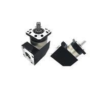 Corner Planetary Gearbox Gear 100/110/130/mm Motor Reducer for 3Phase Nema42 Nema52 Stepper1/1.5/2/3KW Servo(Silver,Speed Ratio 5 to 1)