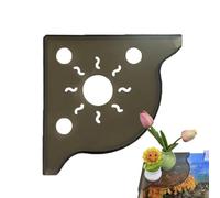 Corner Plant Holder For Aquarium - Modern Space Saver Waterproof - Aquarium Part Plant Pot,For Urban Residents, Pet Lovers, Owners, Living Room,