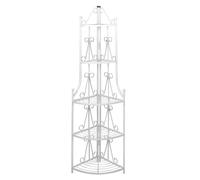 Corner Plant Rack White