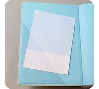 Corner Pocket Paper Information Holders Transparent self Adhesive Peel and Stick Clear Triangular Diagonal Sticky Back PVC Document Wallet (32MM Vertical & 32 MM Horizontal.)