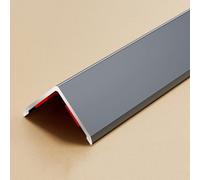 Corner Protective Trim Corner Guard Aluminum Self-Adhesive Wall Corner Protectors Impact-Resistant Wall Edge Trim Easy to Install(Gray,1.5cm*1.2m/0.6in*4ft)