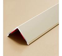 Corner Protective Trim Corner Guard Aluminum Self-Adhesive Wall Corner Protectors Impact-Resistant Wall Edge Trim Easy to Install(Beige,2cm*1.5m/0.8in*5ft)
