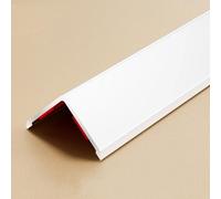 Corner Protective Trim Corner Guard Aluminum Self-Adhesive Wall Corner Protectors Impact-Resistant Wall Edge Trim Easy to Install(White,2cm*1.2m/0.8in*4ft)