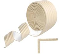Corner Protector Baby 2m/6.6ft DIY Baby Proofing Corner Guards Heavy-Duty Multifunctional Safe Adhesive Crib Bumpers Padded for Furniture Wall