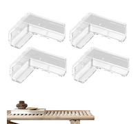 CORNER PROTECTORS - Baby Proof Safety Corner Bumper Transparent Edge Guards for Furniture Tables and Corners | Corner Protectors Soft and Corner Cushion, Easy to Install, Child Safe Home