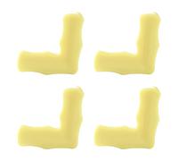 Corner Protectors for Kids Proofing Corners Child Corner Guards for Table with Strong Adhesive Tape 4 Packs Yellow