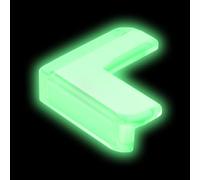 Corner Protectors for Table - PVC 4 x 4 x 1.5 cm | 4 Piece Furniture Corner Protector with Glow Effect in the Dark, Collision Protection and Child Safety | , Children, Adults