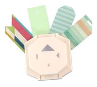 Corner Punch - Creative Pattern Paper Punch, Corner Cutter | 4 in 1 Label Embossing Tool, Portable Manual Hole Puncher for Journaling Paper, Craft Papers, Labels