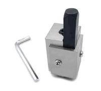 Corner Punching Chisel Aluminum Square Quick Cutting Corner Chisel with Round Corners Square Wood Carving Hand Tool for Wood Work Frame