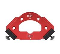 Corner Radius Template R35 T35 Inner Outer Corner Radius Jig Sturdy Router Template for Woodworking Picture Frames Table Edges