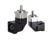 Corner Reducer Planetary Gearbox Helical Gear Right Angled Step-down Reducer for 200W,400W,600W 60 Servo Nema23 Stepper Motor(Ratio 30 to 1,8mm Input)