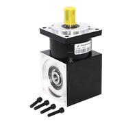 Corner Reducer Planetary Gearbox Right Angled Reducer 90 Degree Ratio 3:1-200:1 for 57/86mm Stepper Brushless Motor 60/80 Servo(12.7 for 86 Stepper,Ratio 4 to 1)