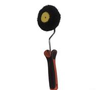 Corner Roller Brush Designed for Edges and Corners on Interior Surfaces Using Nylon Material and Frame (short handle)