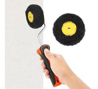 Corner Roller for Painting Inside Precise Brush Pumpkin-Shaped | Corner Paint Roller Replacement for Homeowners Professionals Handymen Enthusiasts Beginners