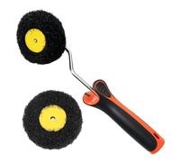 Corner Roller for Painting Precise Pumpkin-Shaped Edging Brush | Corner Paint Roller Replacement for Homeowners Professionals Handymen Enthusiasts Beginners