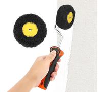 Corner Roller Painting Tool Precise Pumpkin-Shaped Edging Brush | Corner Paint Roller Replacement for Homeowners Professionals Handymen Enthusiasts Beginners
