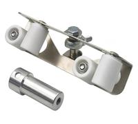 Corner Roller Tool for Drywall, Aluminum Alloy with Nylon Rollers, Adjustable Inside Corners and Telescopic Pole for Painting