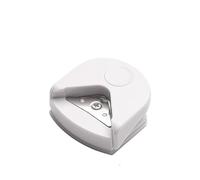 Corner Round Machine Corner Punching Portable Paper Cutter Card Photo Cutting Pin Badge Maker (Bianco)