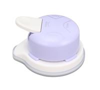 Corner Rounder Punch 4 In 1 Multifunctional Portable Paper Corner Cutter With Slick Cutting And No Burrs For Handcraft Scrapbooking Greeting Cards Journals And More Made Of (Purple)