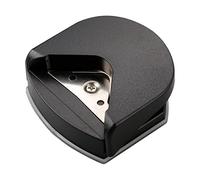 Corner Rounder Punch, GLADFRESIT 4mm Portable Round Corner Trimmer Cutter - Corner Cutter Tool for Card Photo DIY Projects Postcard Scrapbook (Black)