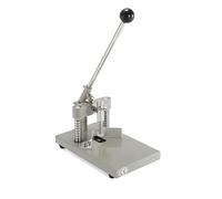 Corner Rounder Punch, R6 R10 Heavy Duty Manual Rounder Industrial Paper Punch Cutter Machine Tool, with Replaceable Blade Set, for Office, Business, Heavy Cardstock, Plastic, Aluminum Sheet black
