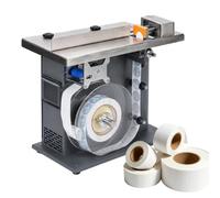 Corner Sealing Labeling Machine - Semi-Automatic 90° Box Label Applicator - Tamper-Evident Seal for Packaging Retail Cartons, Food, and E-Commerce - 25-30mm