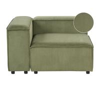 Corner Seat ARDAL Corduroy Green Right Hand