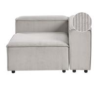 Corner Seat ARDAL Corduroy Taupe Left Hand